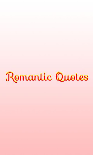 Romantic Quotes