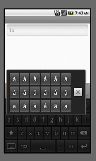 VNI Keyboard Popup