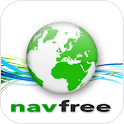 Navfree USA: Free Satnav logo
