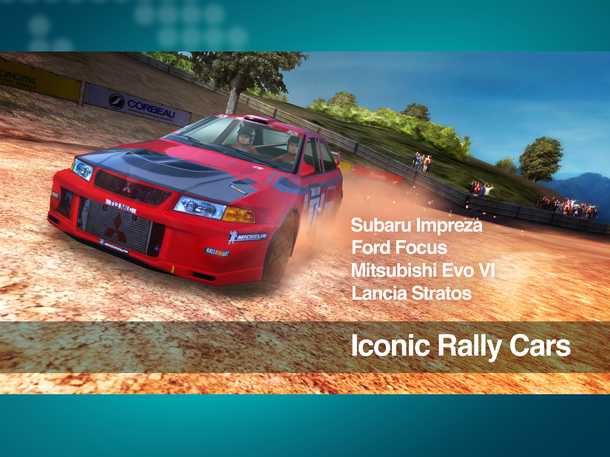 Colin McRae Rally Game Screenshot