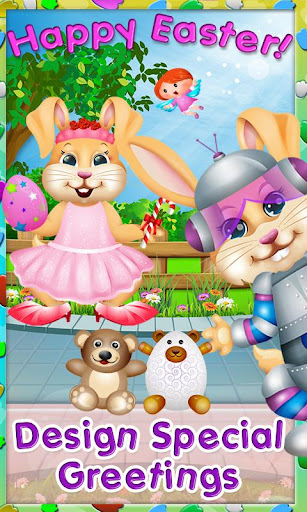 【免費休閒App】Easter Bunny Dress Up & eCard-APP點子