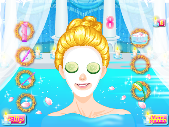 Beauty spa princess games screenshot
