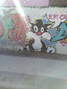 Graffiti gato