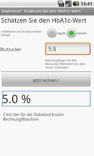 DIABETooL - HbA1c-Wert Screen 2