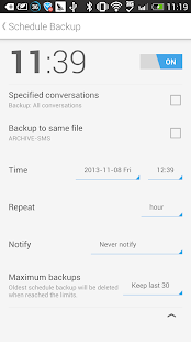 SMS Backup & Restore (Kitkat) - screenshot thumbnail