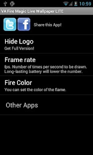 Fire Magic Live Wallpaper LITE Screenshots 3