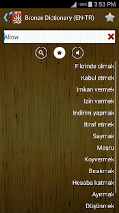 Lastest Bronze Dictionary (EN-TR) APK