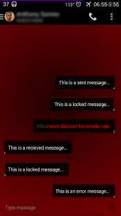 Free Download EvolveSMS Theme Cherries APK for Android