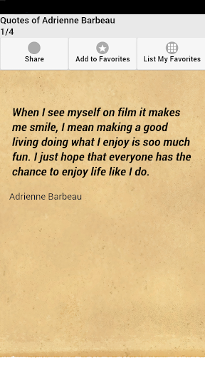 Quotes of Adrienne Barbeau