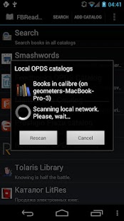 FBReader local OPDS scanner