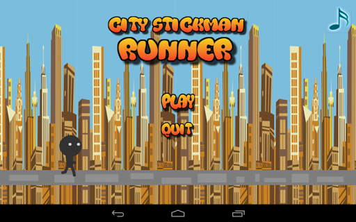 City StickMan Runner