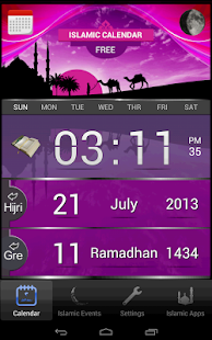 Islamic Calendar (Hijri) Free - screenshot thumbnail
