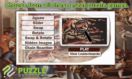 Free Pontormo Puzzle Games