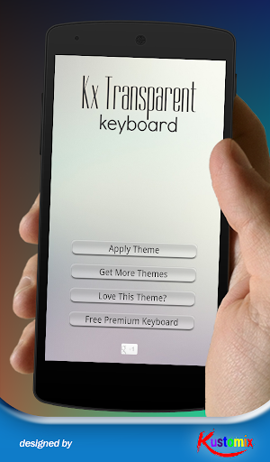 Kx Transparent Keyboard