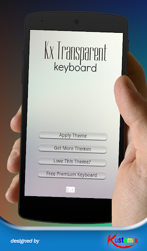 【免費個人化App】Kx Transparent Keyboard-APP點子