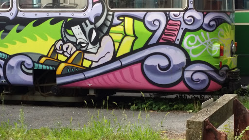 Graffiti-Bahn