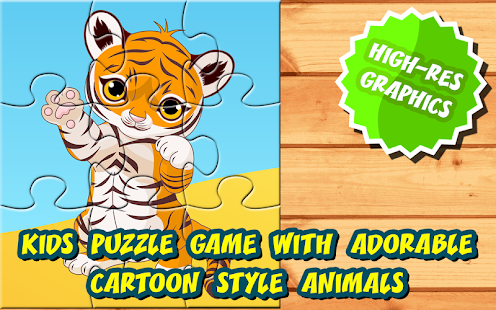 Free 16 Kids Puzzles: Cute Animals APK for PC