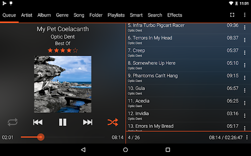 GoneMAD Music Player (Trial) Screenshot