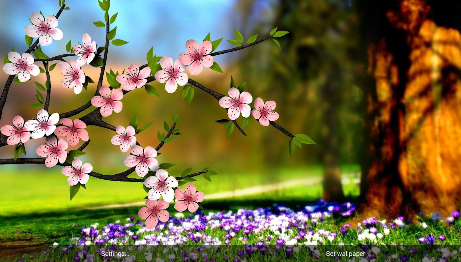  #Android   Spring Flowers 3D Parallax, il Live Wallpaper dedicato alla Primavera