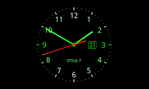 download Analog Clock Live Wallpaper-7 free