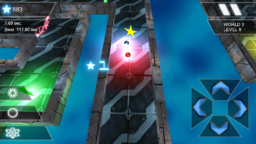 Drag The Ball 3D Screen 3