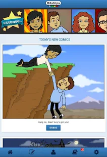 Bitstrips - screenshot thumbnail