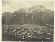 Mittenwald gegen Karwendel