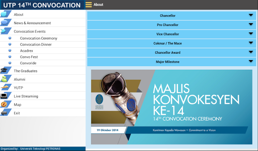 【免費教育App】UTP Convocation 2014-APP點子