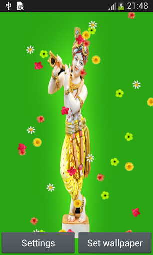 Shree Krishna Live Wallpaper