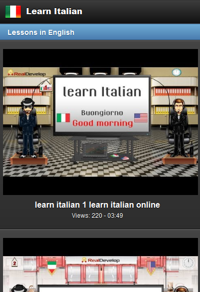 Learn Italian Free - Android Apps on Google Play