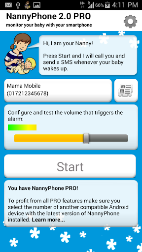 Baby Monitor Baby Phone Alarm