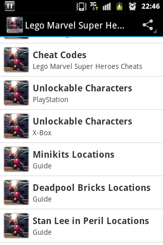 Cheat Lego Marvel Avengers Ps3