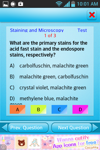 【免費醫療App】FREE Microbiology Learn & Test-APP點子