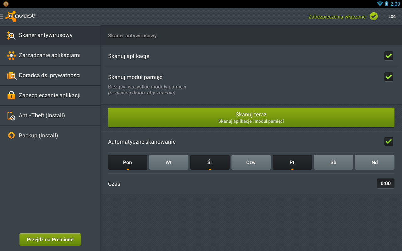 avast! Mobile Security Android