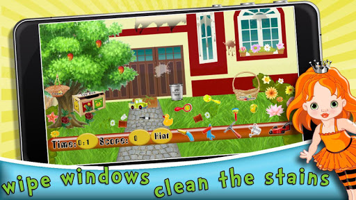 【免費角色扮演App】Princess Garden Cleanup-APP點子