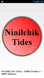 Ninilchik Tide Tables (Tablet) poster 1