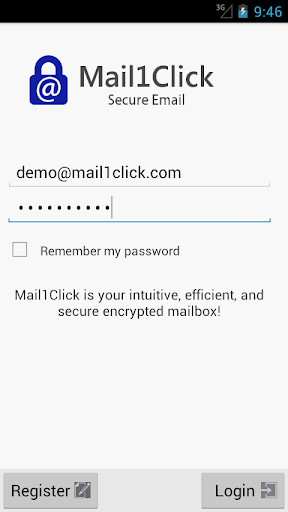 Mail1Click - Secure Mail