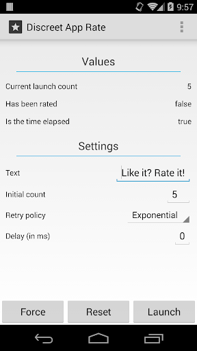 【免費程式庫與試用程式App】Discreet App Rate Sample-APP點子