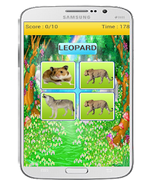 Zoo Animals Names for baby poster 3