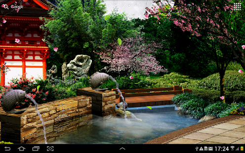 Eastern Garden Live Wallpaper