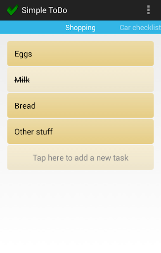 ToDo - A simple task list