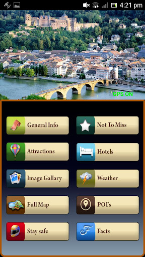 Heidelberg Offline Map Guide