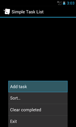 Simple task list