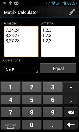 Matrix Calculator