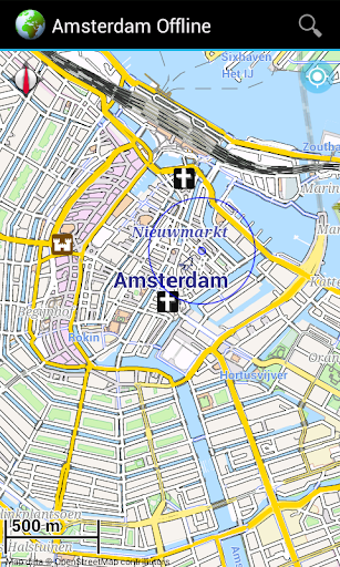 Offline Map Amsterdam