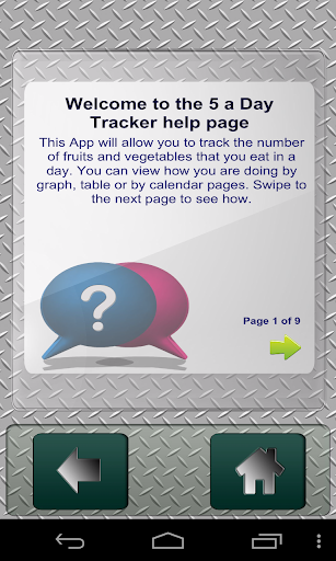 5 a day Tracker Mobile Edition