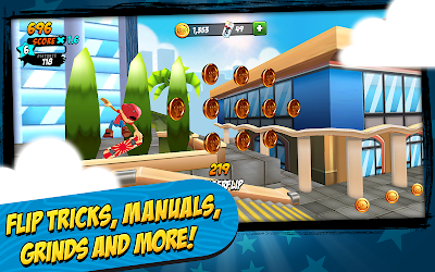 Descargar Epic Skater v1.3.0 Mod (Unlimited Coins/Soda) para android