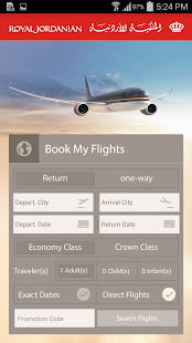Royal Jordanian Airlines Screenshots 3
