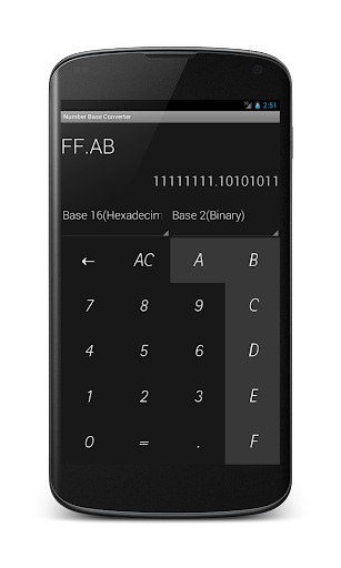 Base Converter Fractions