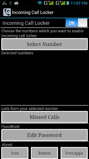 Incoming Call Locker Pro